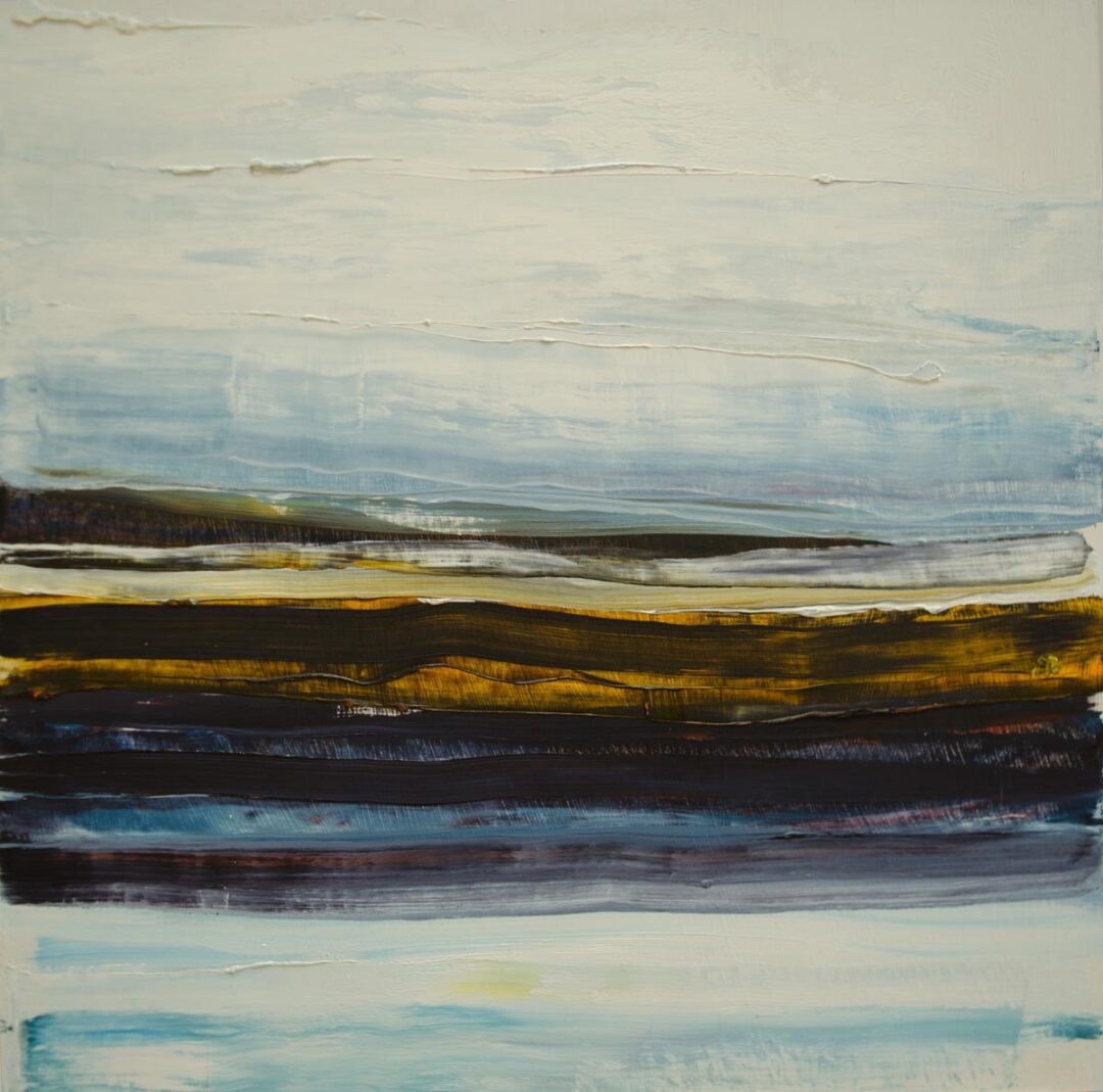 Deep rock and sky 2 50x50cms