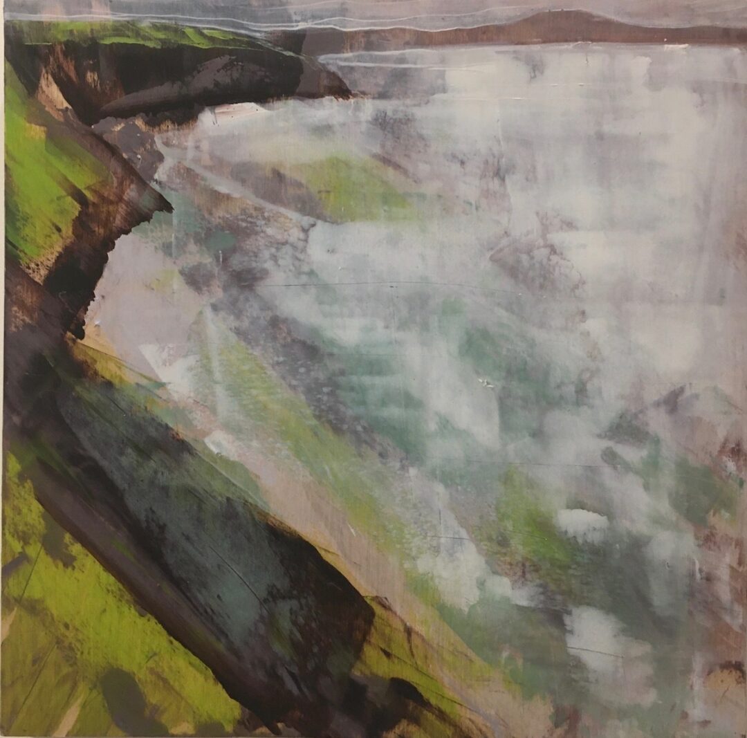 St Davids 2  Oil on wood 30x30 cm SOLD